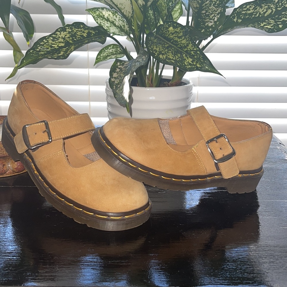 Vintage Dr. Martens Sand Mary Jane Original Made in England